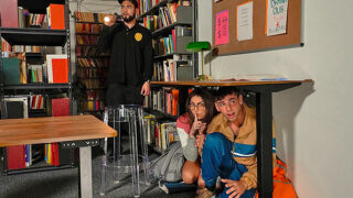 CrazyCollegeGFs – Selina Bentz Getting Lucky In The Library